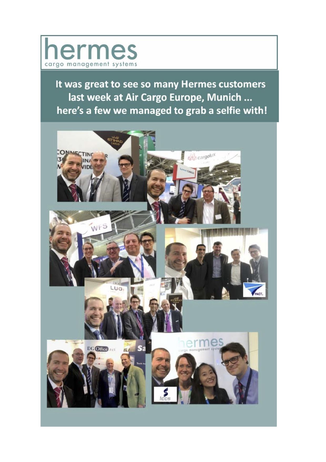 Hermes Logistics Technologies attends Air Cargo Europe in Munich image